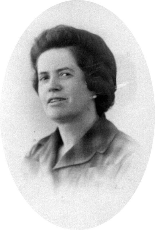 Eugnie Ambroggi (soeur de Jeanne et Liline, 1963)