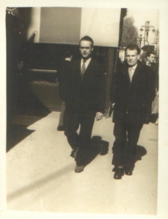 Matteu di Parfetinu ( gauche) & Gilbert, Martigues 1958